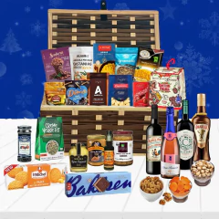 Cesta De Natal MALDIVAS Premium com 26 Itens - Natal 2025 - Fruttato