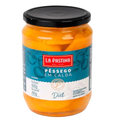 Pessego em Calda Diet LA PASTINA Grego 410g