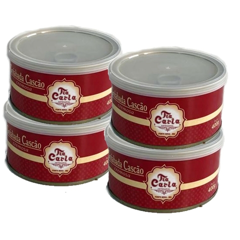 Goiabada Cascao Cremosa TIA CARLA LATA 400g (4 Latas)