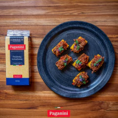 Kit c/ 3 und Polenta Instantânea PAGANINI 500g Italia - loja online