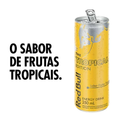 Energético RED BULL Tropical Edition 250ml (4 unidades) - Fruttato