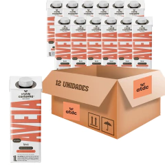 Kit c/ 12und Bebida Vegetal Aveia A TAL DA CASTANHA 1L