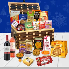 Cesta de Natal Especial MÔNACO 24 itens - Natal 2025 na internet