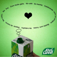 Kit com 6und Chá Verde com Limão FEEL GOOD 1L