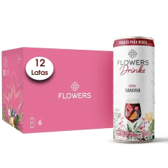 Drink Pronto Sangria FLOWERS 269ml (12 unidades)