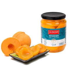 Pessego em Calda Diet LA PASTINA Grego 410g - comprar online
