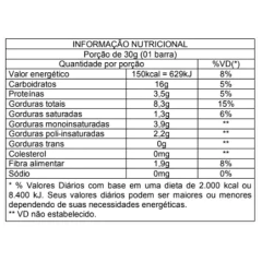 Kit c/ 16pct Barra de Nuts Pinati Banana 120g (4x30g) - loja online
