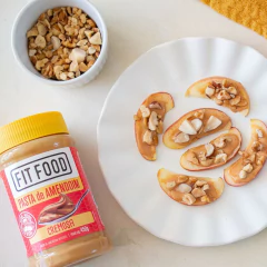 Kit c/ 3und Pasta de Amendoim Cremosa FIT FOOD 450g - Fruttato