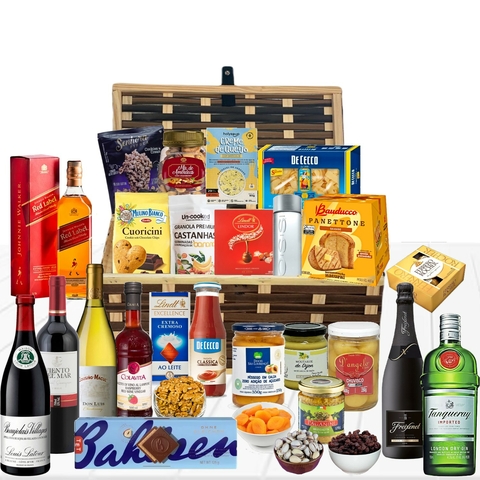 Cesta de Natal Premium CAPRI com 28 Itens - Natal 2025