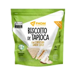 Biscoito de Tapioca c/ Coco S/ Gluten FHOM 60g