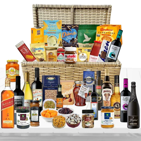 Cesta de Natal San Juan com 39 Itens Premium - 2025