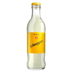 Kit c/ 12und Água Tônica Schweppes Garrafa 250ml