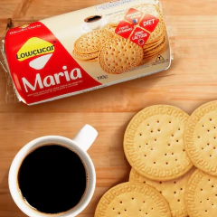Kit c/ 12und Biscoito Maria Zero Açúcar LOWÇUCAR 110g na internet