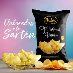 Batata Chips Premium Tradicional RUBIO 130g - Fruttato