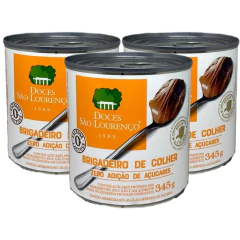 Kit 3und Brigadeiro de Colher Zero Lactose SAO LOURENCO 345g