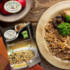 Risoto ao Funghi Porcini PASTAROTTI 175g (Italia) - Fruttato
