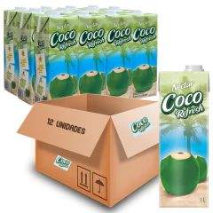 Kit c/ 12und Néctar de Coco REFRESH 1L