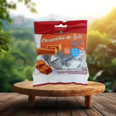 Kit c/ 6und Caramelo de Leite Diet SÃO LOURENÇO 100g - comprar online