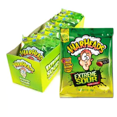 Bala U.S.A Warheads Extreme Sour (Super Azeda) 28G (12 und)
