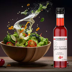 Kit c/ 3und Vinagre de Vinho Sabor Framboesa BEAUFOR 250ml - comprar online
