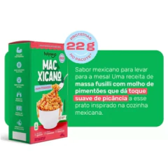 Kit c/ 3und Macarrão Proteico Mac Xicano HOLYSOUP 180g na internet