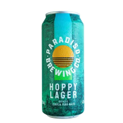 Kit c/ 12und Cerveja PARADISO Hoppy Lager 473ml