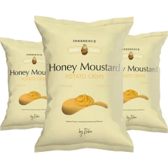 Kit c/ 3un Batata Chips Inessence Mel c/ Mostarda RUBIO 125g