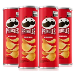 Batata PRINGLES Original 104g (4 Latas)