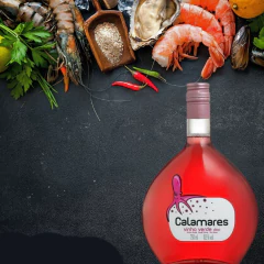 Imagem do Kit c/ 3und Vinho Verde Rosé Português CALAMARES 750ml