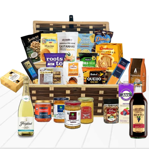 Cesta de Natal Sem Álcool LYON com 23 Itens - Natal 2025 - comprar online