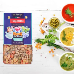 Macarrão PAGANINI Princesas Bambini 300g - Fruttato