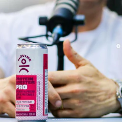 Protein Booster MOVING Pro Morango e Acerola 310ml - Fruttato