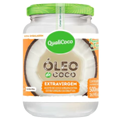 Imagem do Kit c/ 2und Óleo de Coco Extravirgem QUALICOCO 500ml