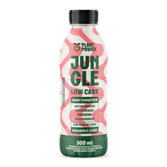 Isotônico Jungle Low Carb Morango e Limão Plant 500ml