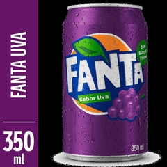 Kit c/ 12und Refrigerante Fanta Uva 350ml - Fruttato
