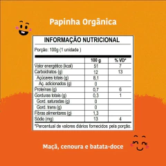 Kit Mix de Papinhas Orgânicas PAPAPÁ 4 Tipos (12 unidades) - comprar online
