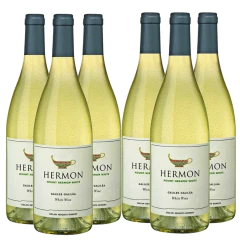 Kit c/ 6un Vinho YARDEN Kosher MOUNT HERMON Branco 750ml