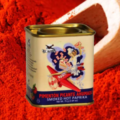 Páprica Picante Defumada Moída EL AVION 75g - Fruttato