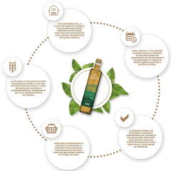 Vinagre Vegetal de Cana de Açucar Orgânico FLACH PET 5L - loja online