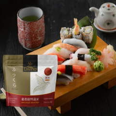 Kit Temaki c/ 3x Arroz Sushi 1Kg & 3x Alga Marinha 10 Folhas - comprar online