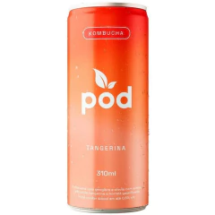 Kit c/ 6und Kombucha Probiótico Tangerina POD 310ml - comprar online