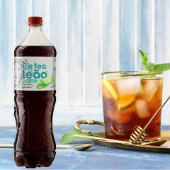 Kit c/ 6und Chá Preto Ice Tea Limão Leão Zero Garrafa 1,5L - comprar online