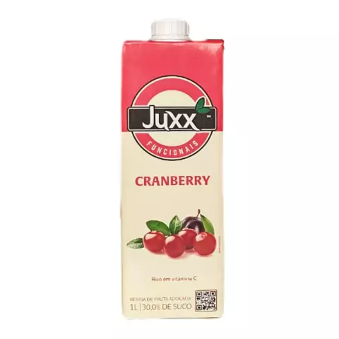 Suco Funcional de Cranberry JUXX 1 Litro