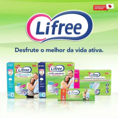Fralda Geriátrica Descartável LIFREE G/XG 16un