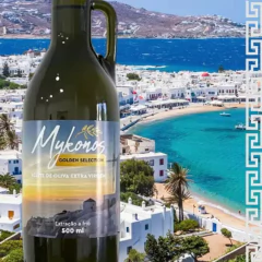 Azeite Grego Mykonos Golden Selection 500ml - Fruttato