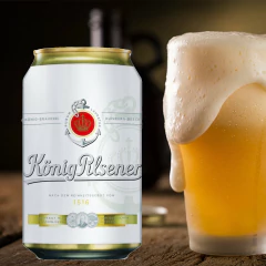 Cerveja Alemã Konig Pilsener Lata 330ml na internet