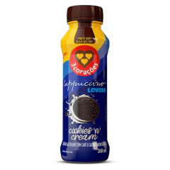 Kit 6und Cappuccino Pronto Cookies'n Cream 3 Corações 260ml - Fruttato