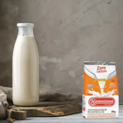 Imagem do 6x Leite em Pó Instantâneo Zero Lactose LA SERENISSIMA 300ml