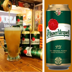 Imagem do Cerveja Tcheca Pilsner URQUELL Lata 500ml (12 Latas)