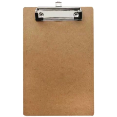 Kit c/ 15und Prancheta Clip Marrom 34x24cm CORTIARTE - comprar online